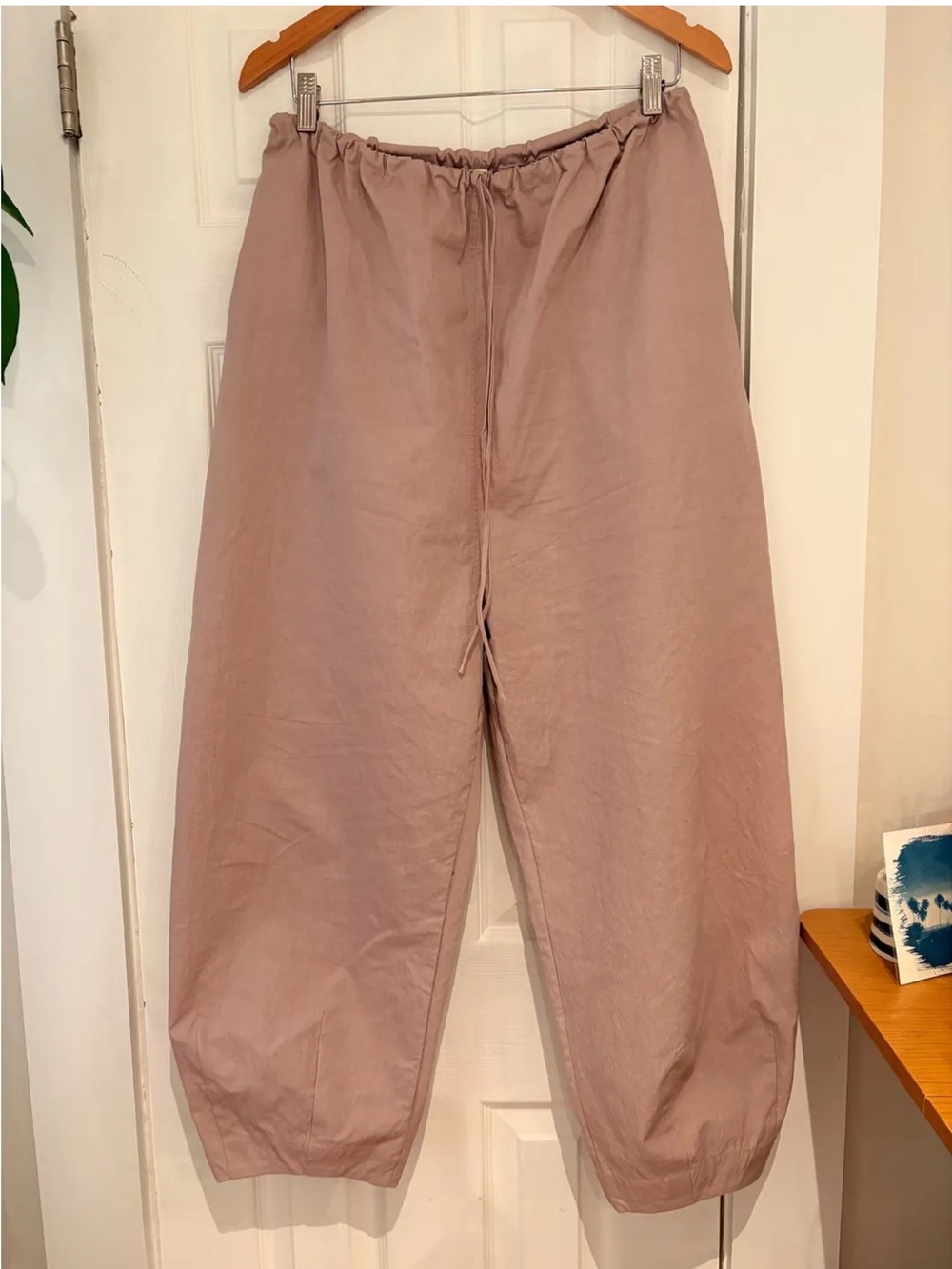 Lauren Manoogian wind pant  in Dusty Rose